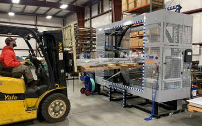 Metal Fabricator Eliminates Pallet Wrapping Bottleneck with Automated Orbital Wrapper