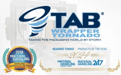 TAB Wrapper Tornado Wins Material Handling Product News “Product of the Year” Award for Second Time